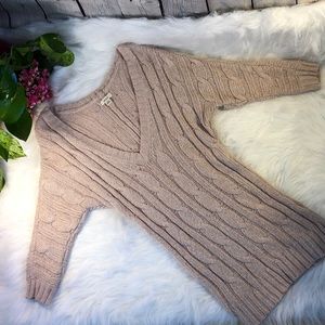 Aerie V-neck XS Sweater Blush